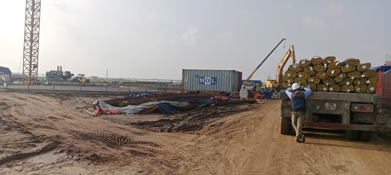 Giao THép Xây dựng tại công trình